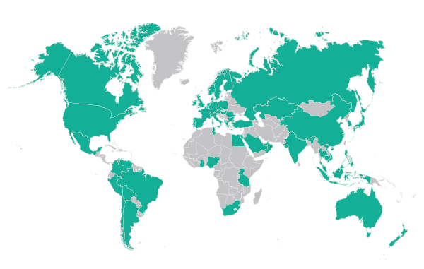 Des installations paneuropéennes, une portée mondiale