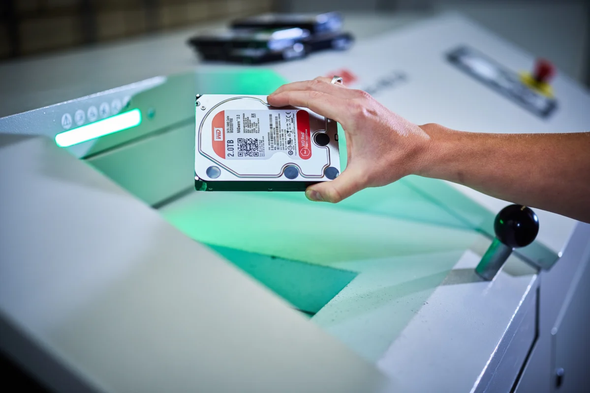 Services de destruction de SSD