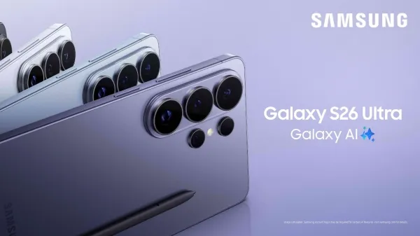 Samsung Galaxy S26 Ultra avec Galaxy AI et appareils photo en gros plan