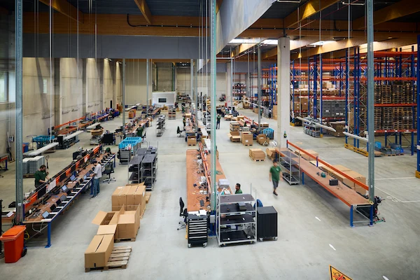 Site ITAD de Circular IT group à Kontich, en Belgique