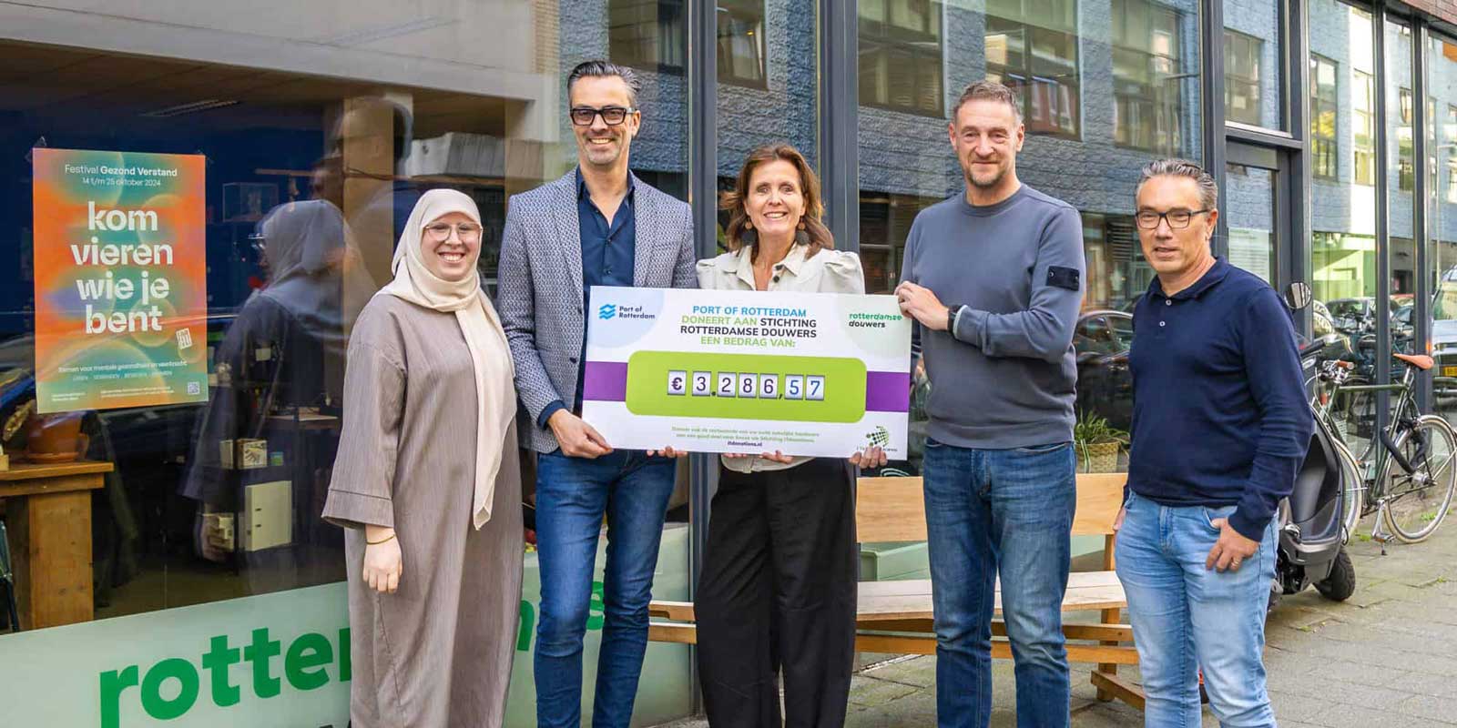 Port of Rotterdam donation
