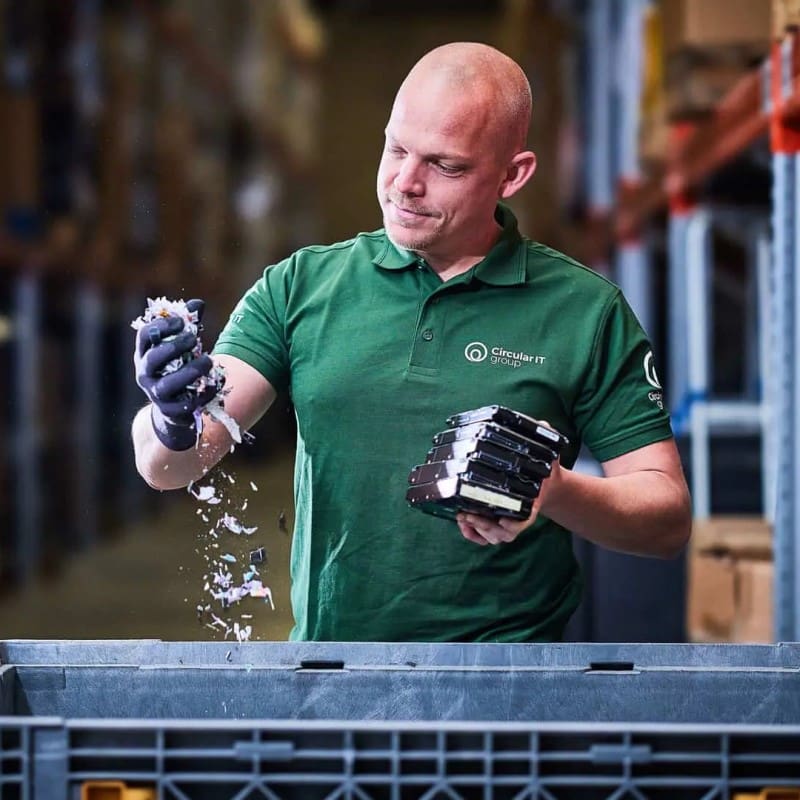 Vernietiging van harde schijven
