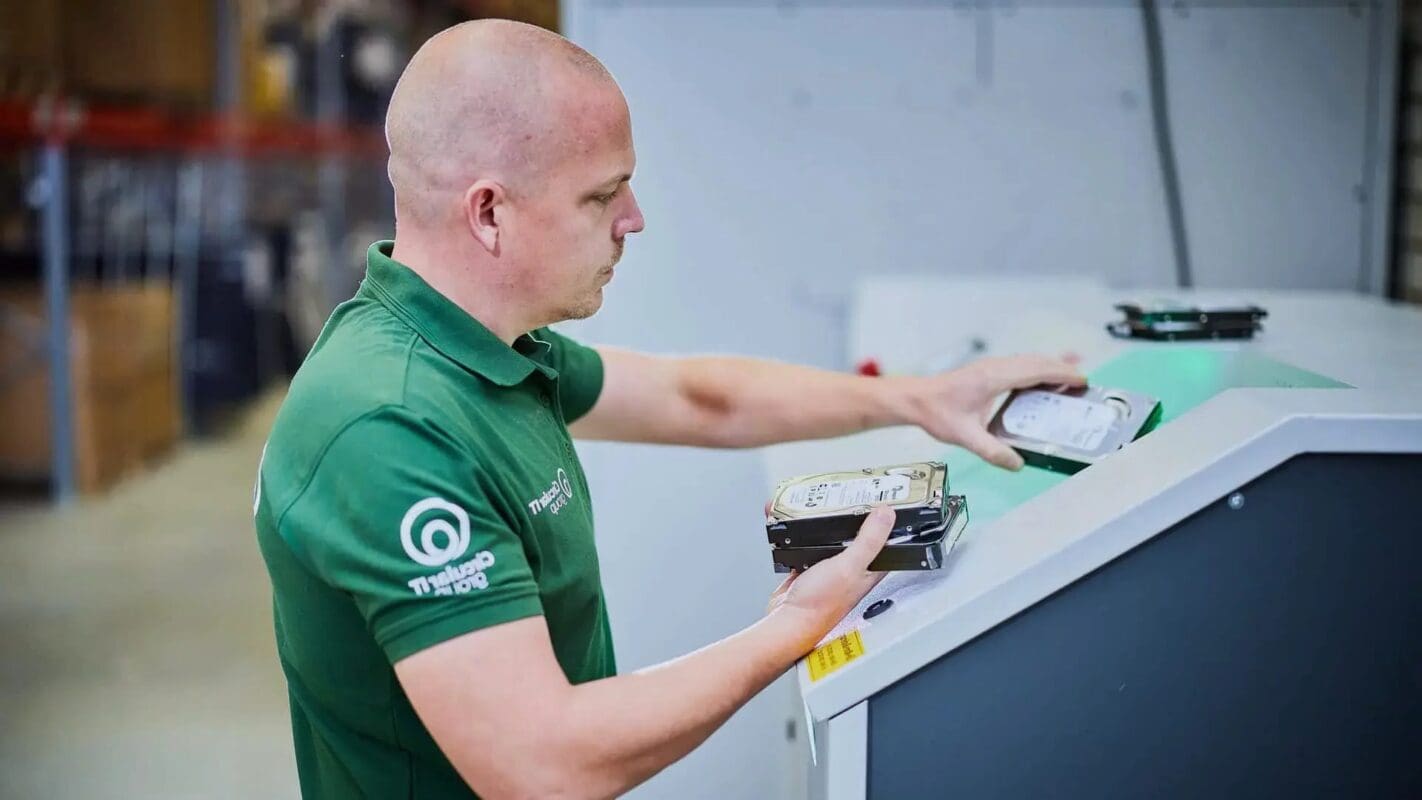 harde schijven vernietigen
