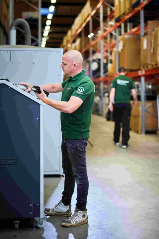 vernietiging van data op locatie