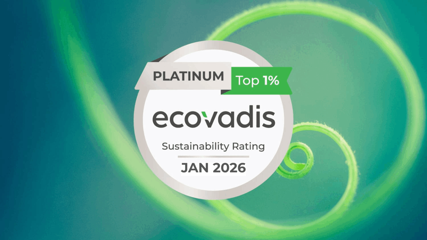 EcoVadis Platinum 2026