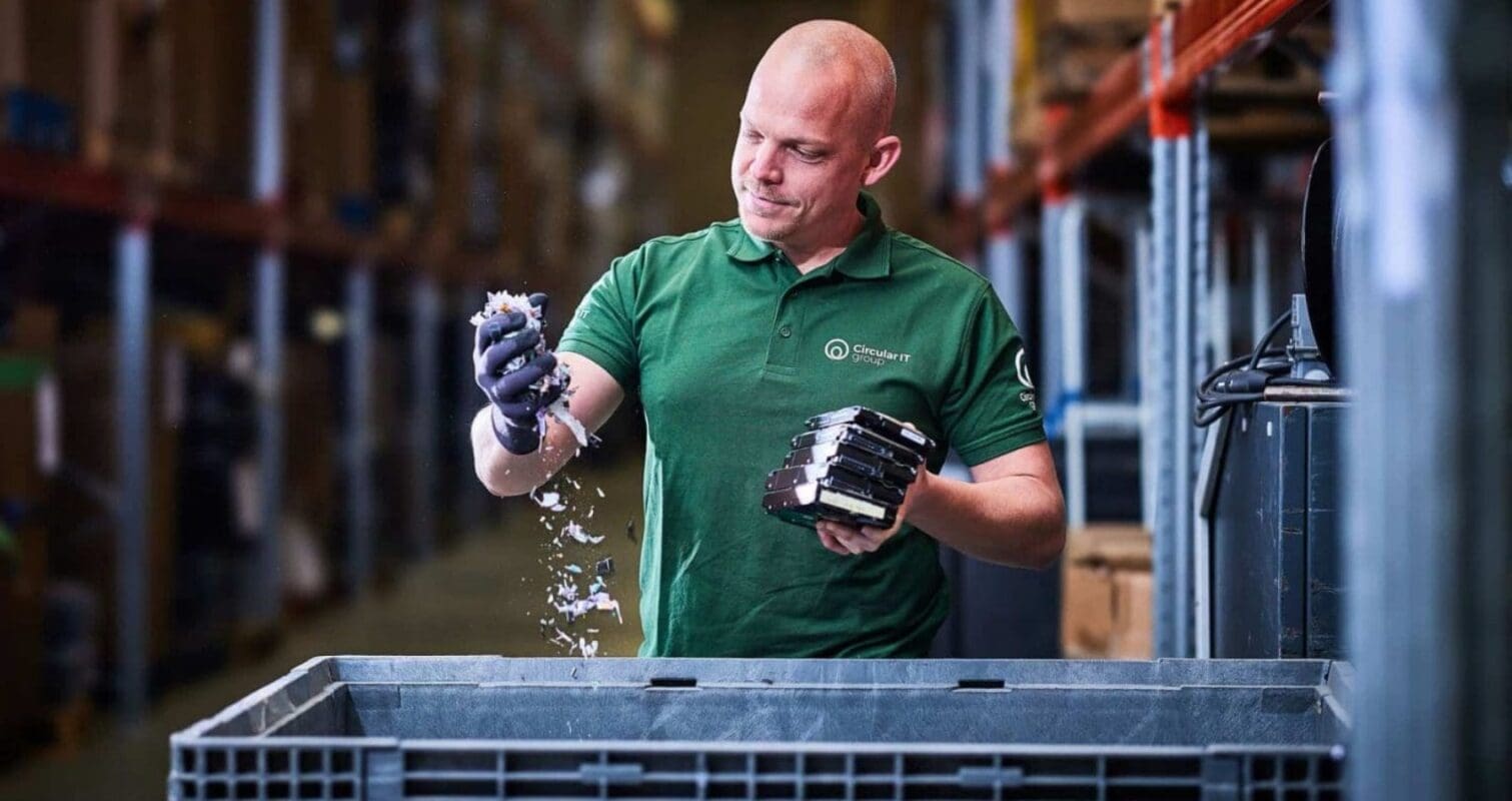 Hard drive destruction voor bedrijven