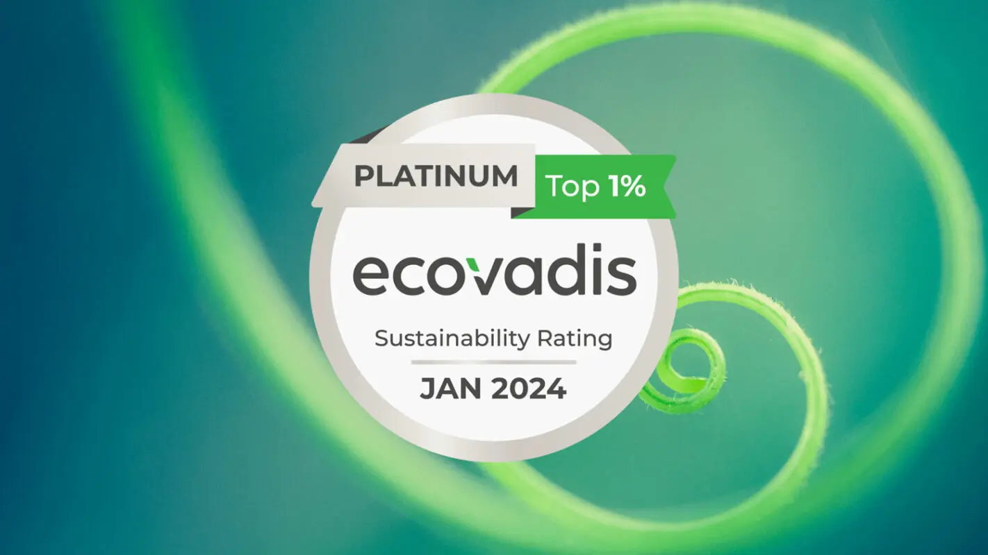 EcoVadis Platinum