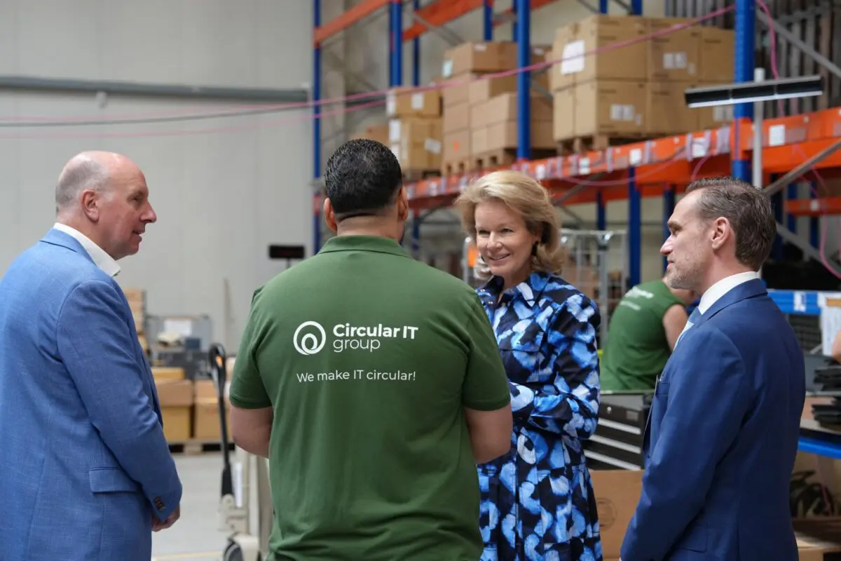 Honoured by Her Majesty Queen Mathilde