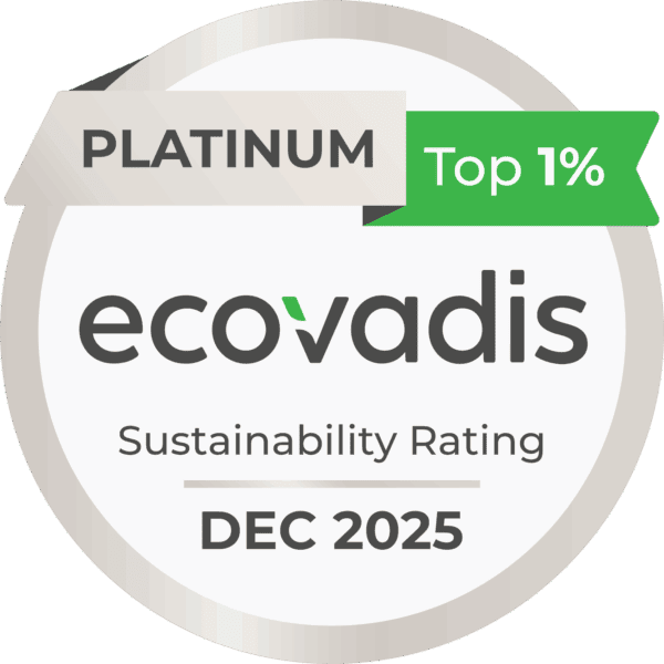 EcoVadis Platinum Top 1%