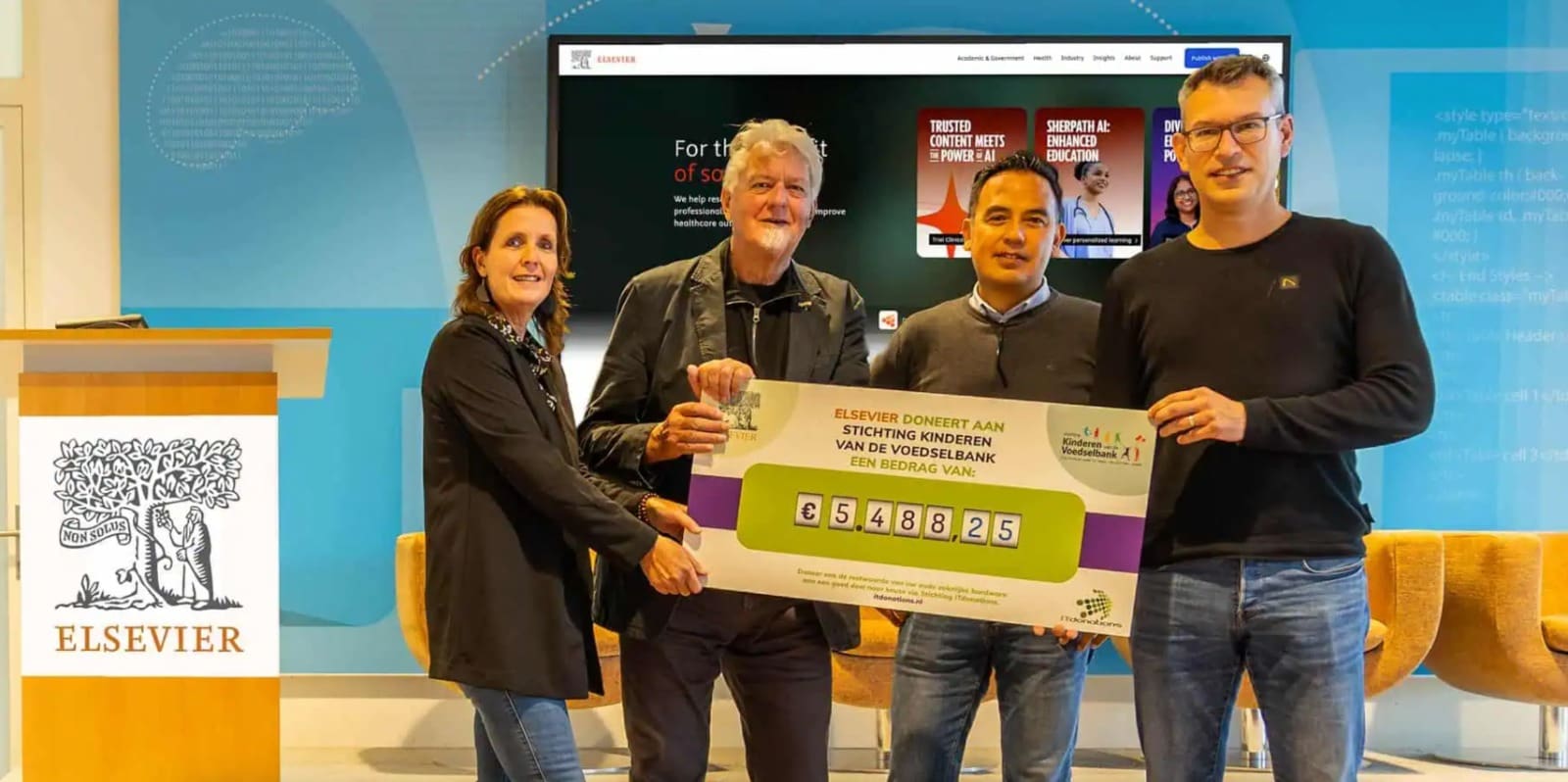 Elsevier donates IT