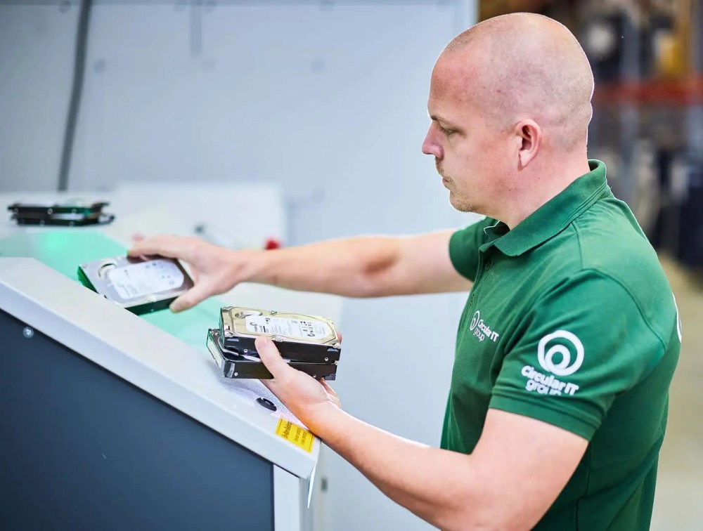 on-site data destruction
